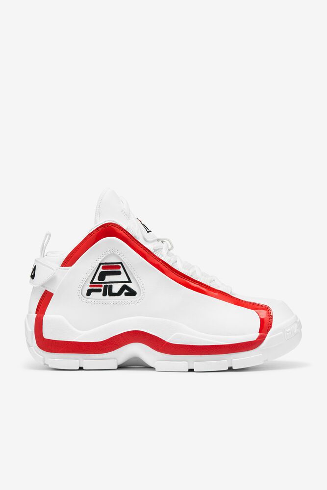 Fila Grant Hill 2 White Sneakers Mens - NZ 18309-VOWT